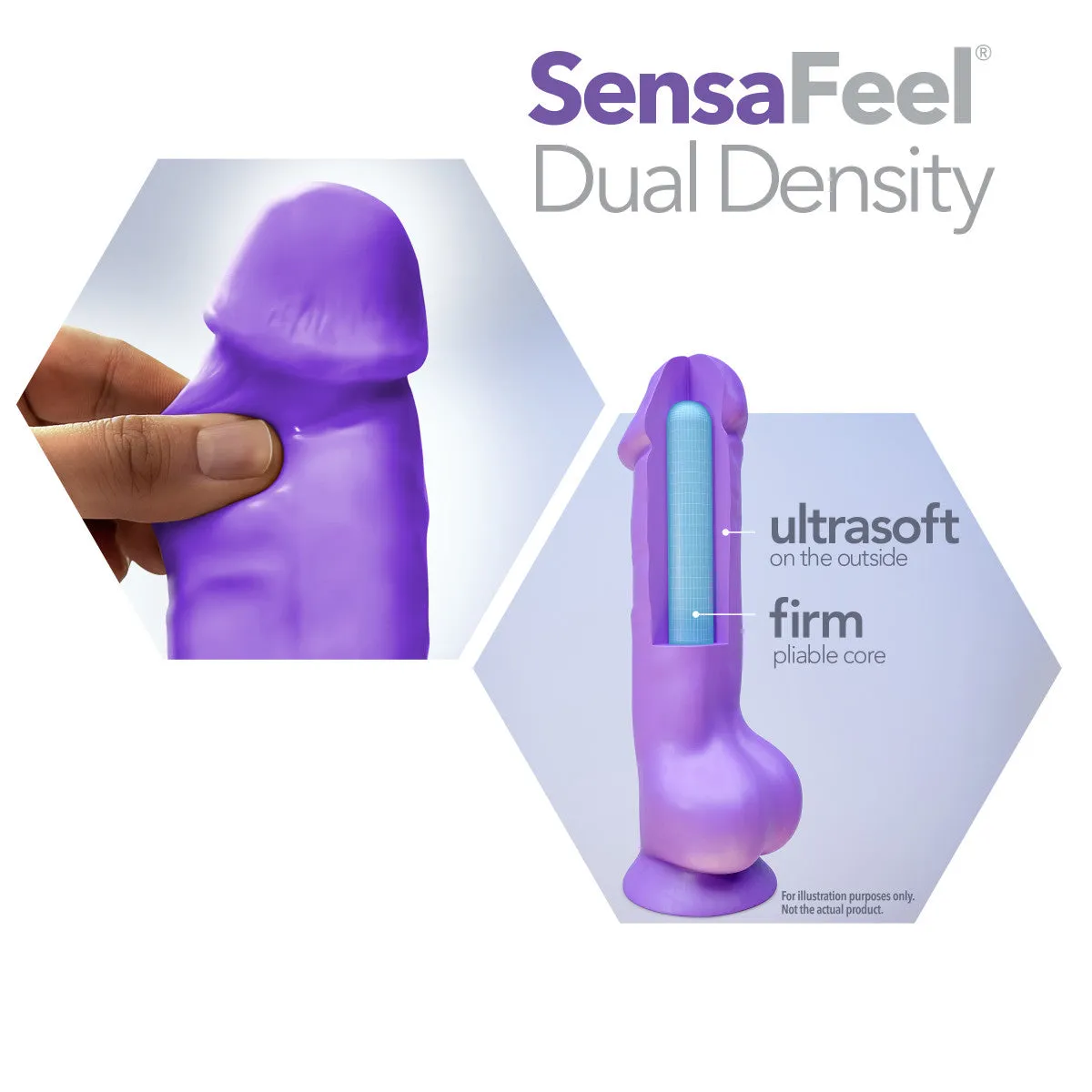 Au Naturel Bold By Blush® | Thrill Realistic Pink 8.5-Inch Long Dildo With Balls & Suction Cup Base