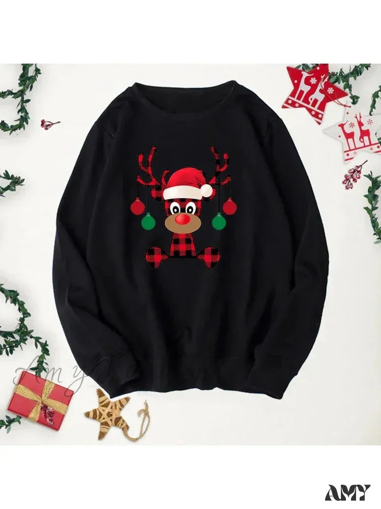 Buffalo Plaid Trees Christmas Hoodie