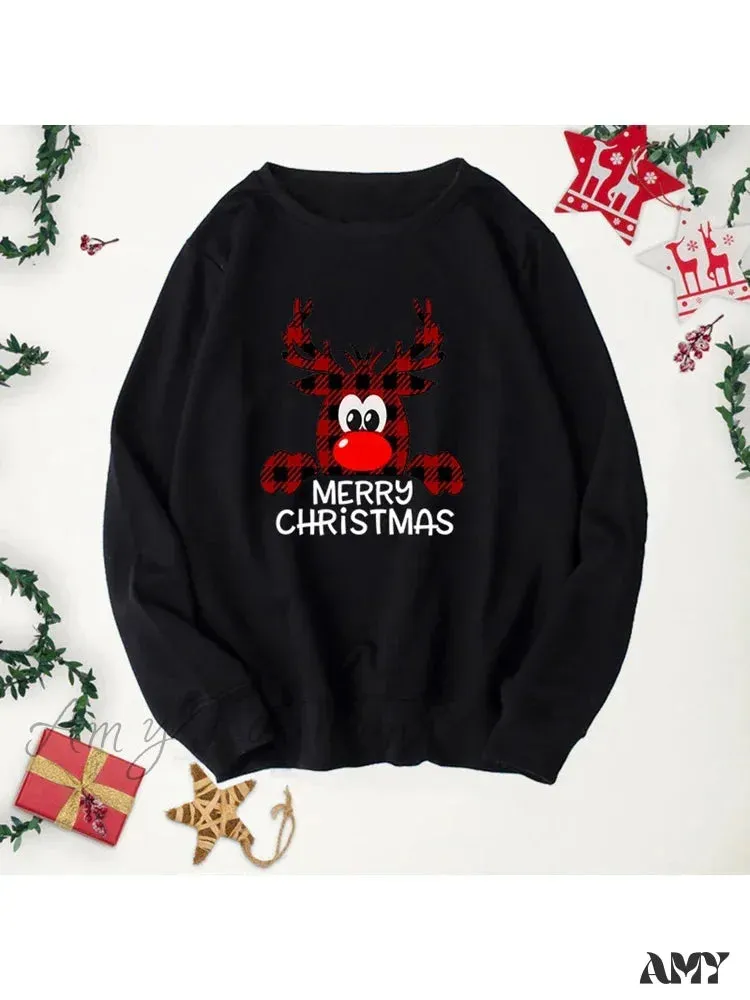 Buffalo Plaid Trees Christmas Hoodie
