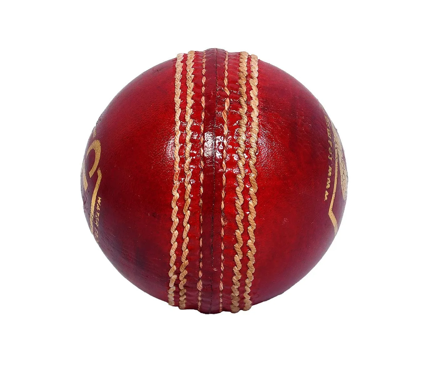club cricket Ball Leather(Red) Standard Size