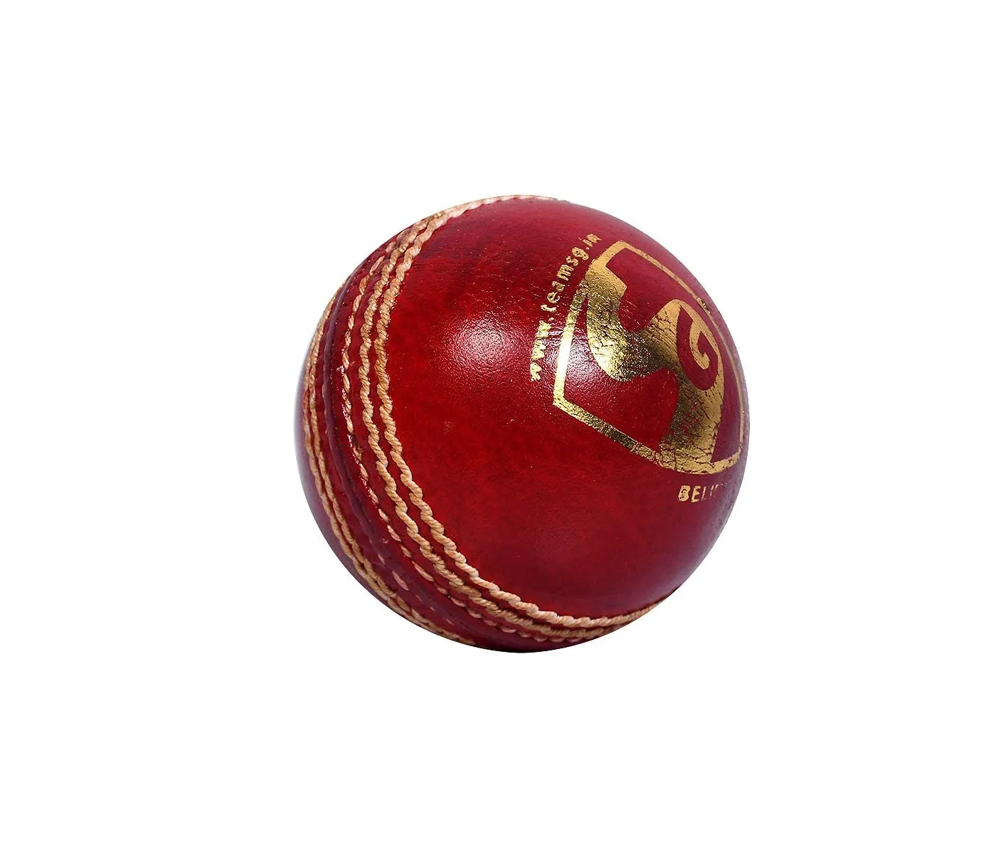 club cricket Ball Leather(Red) Standard Size