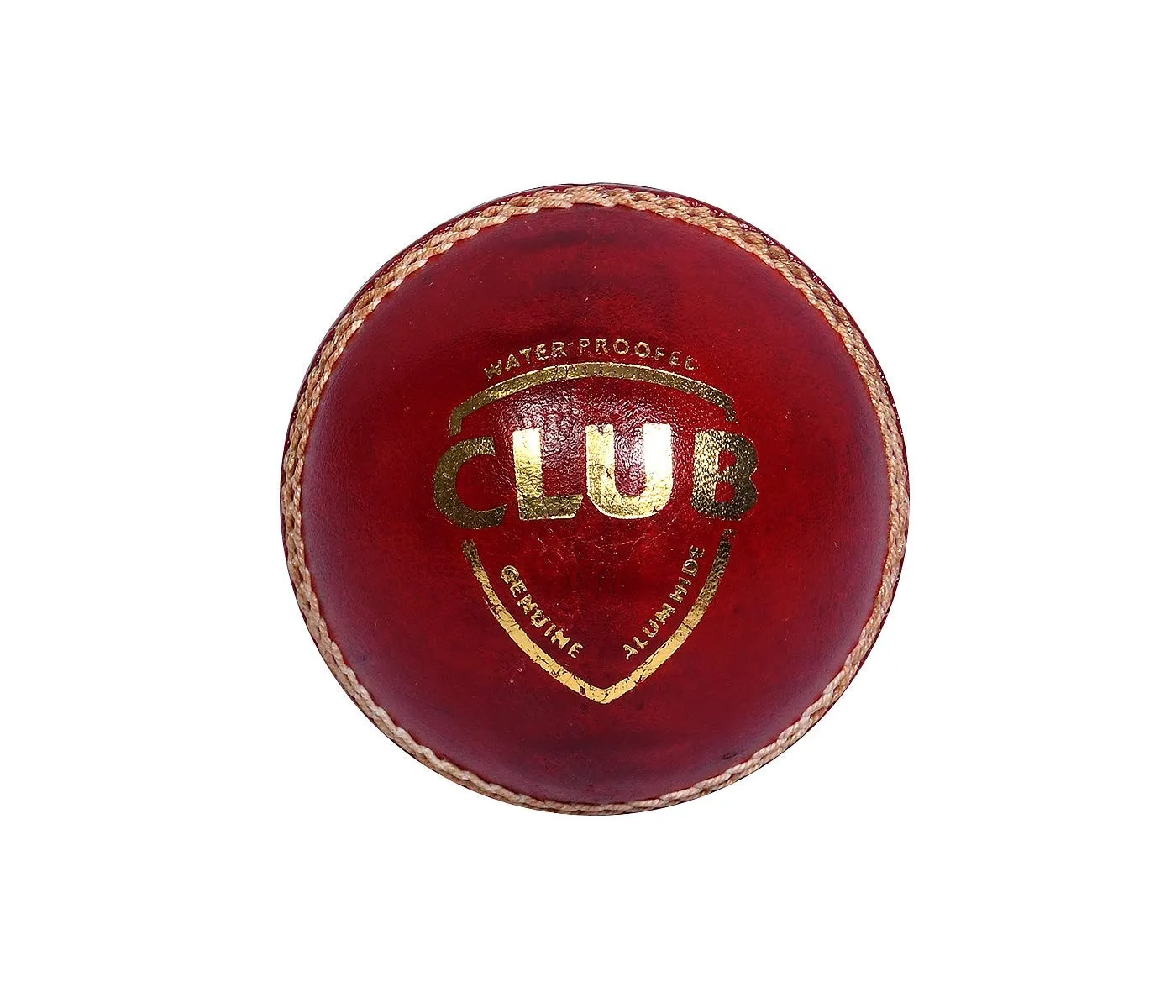 club cricket Ball Leather(Red) Standard Size
