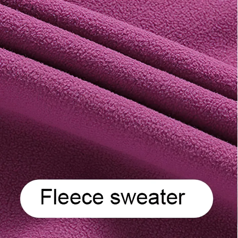 Fashion Warm Zip-Up Fleece Jacket With Inner Pocket - SF1915