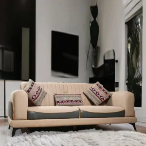 Fully Upholstered Indoor Furniture - Sofa Set - BOLIVYA
