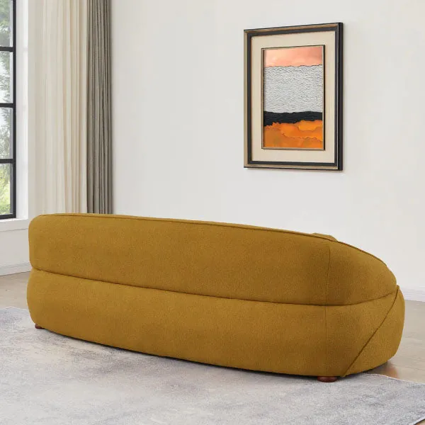 Fully Upholstered Indoor Furniture - Sofa Set - Brody Gold