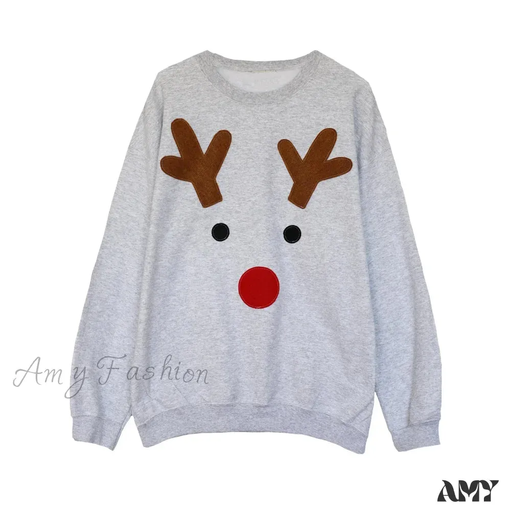 Gingerbread Crew Neck Christmas Hoodie