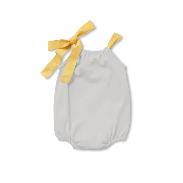 Girl Romper With Tie