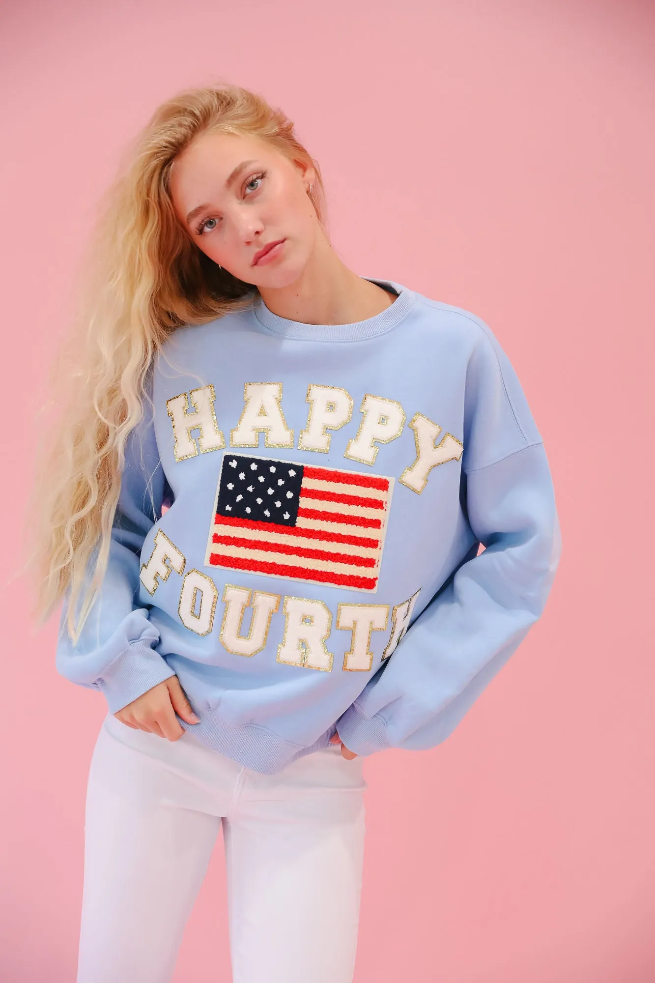 HAPPY FOURTH PULLOVERS