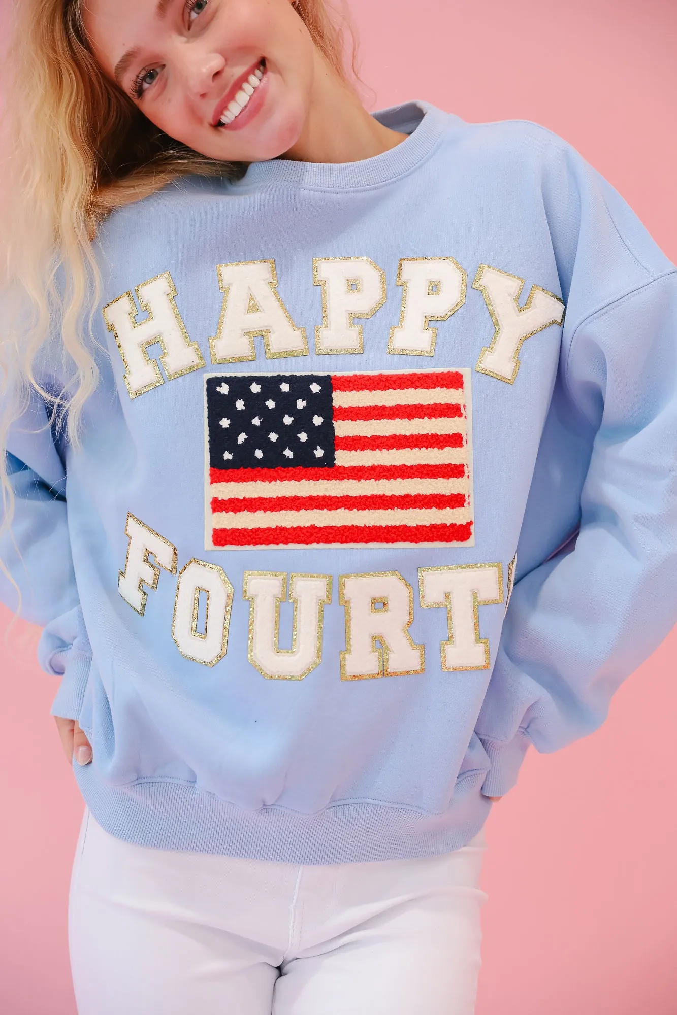 HAPPY FOURTH PULLOVERS