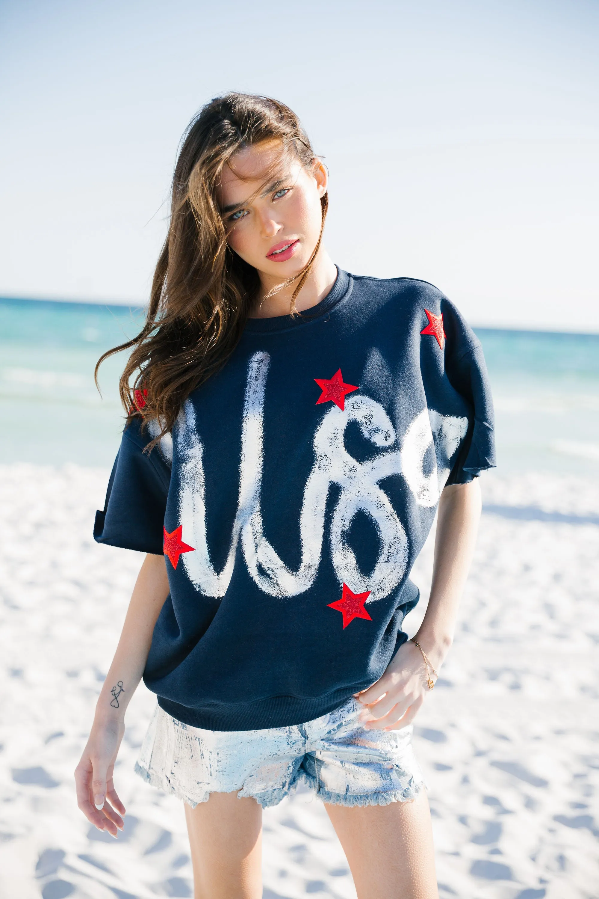 HAPPY FOURTH PULLOVERS