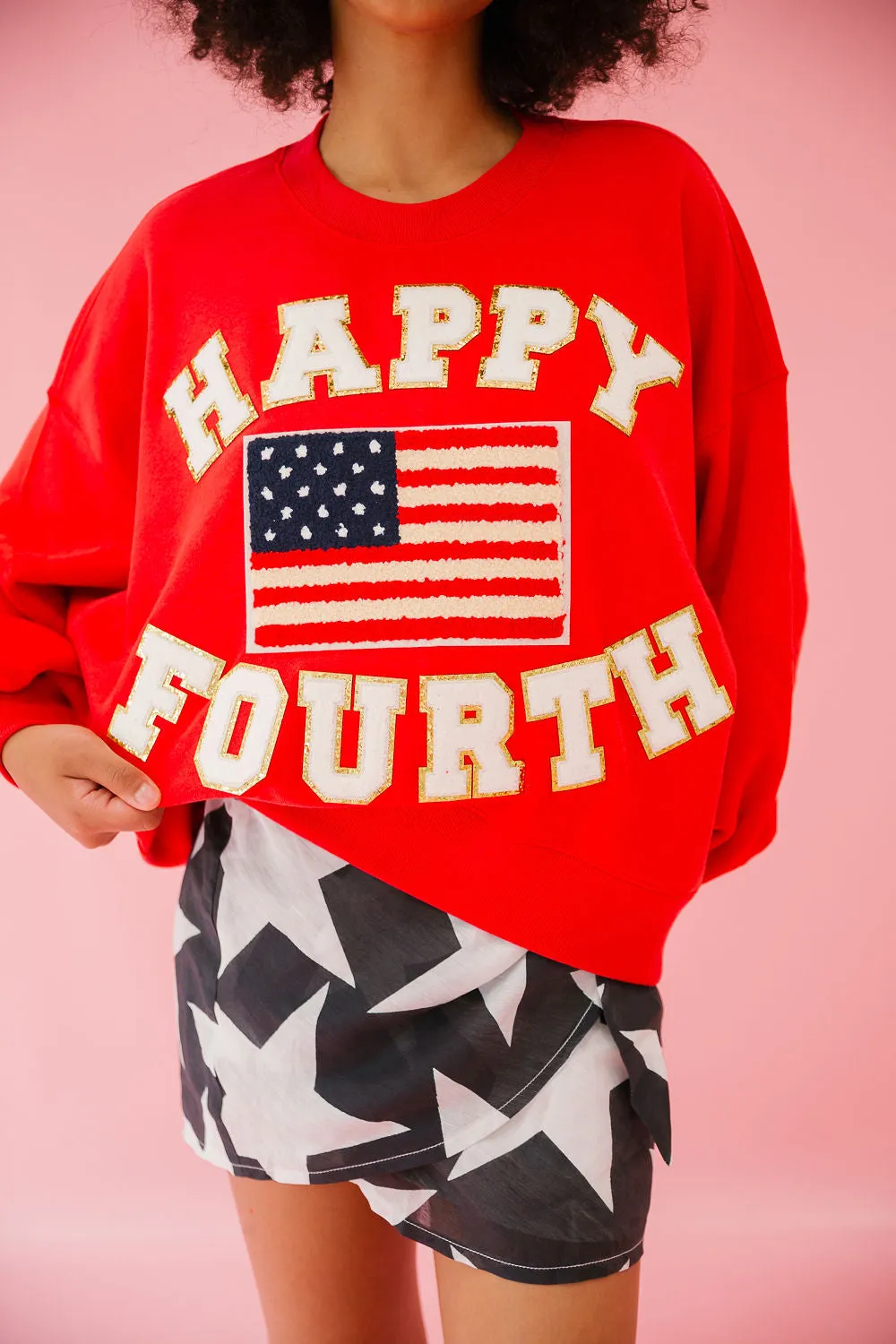 HAPPY FOURTH PULLOVERS