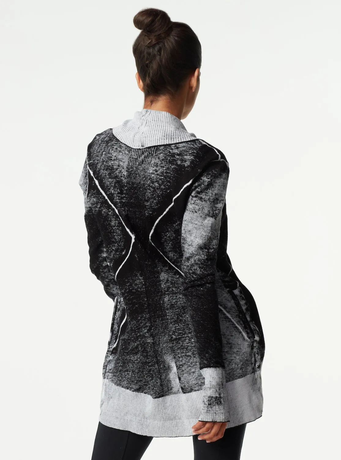Huntress Drape Front Cardigan