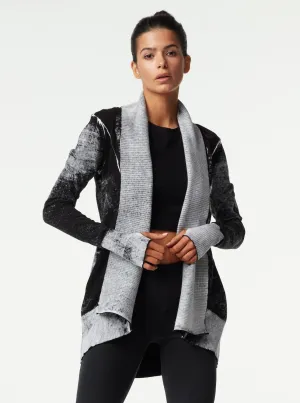 Huntress Drape Front Cardigan