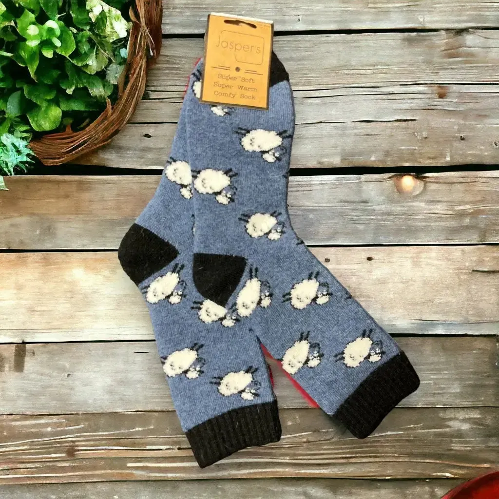 Jasper's - Soft Sheep Super Cosy Men’s Socks