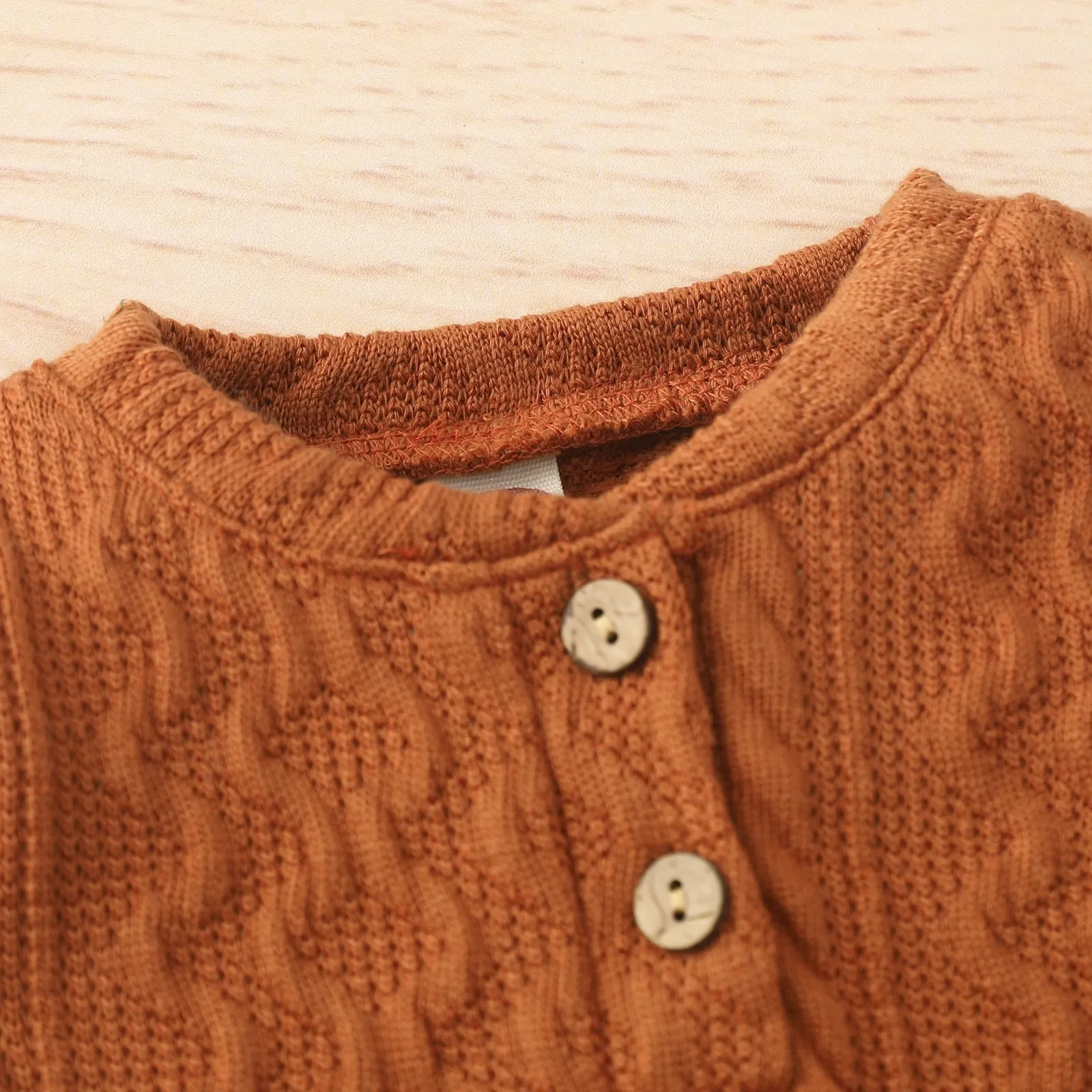 Knitted Romper and Pant Outfit - Sizes Newborn to 24 Months