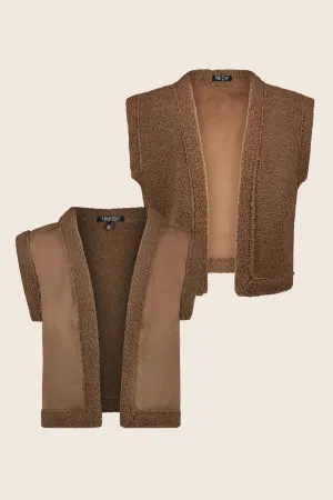 LikeFLO Gilet Dana Choco