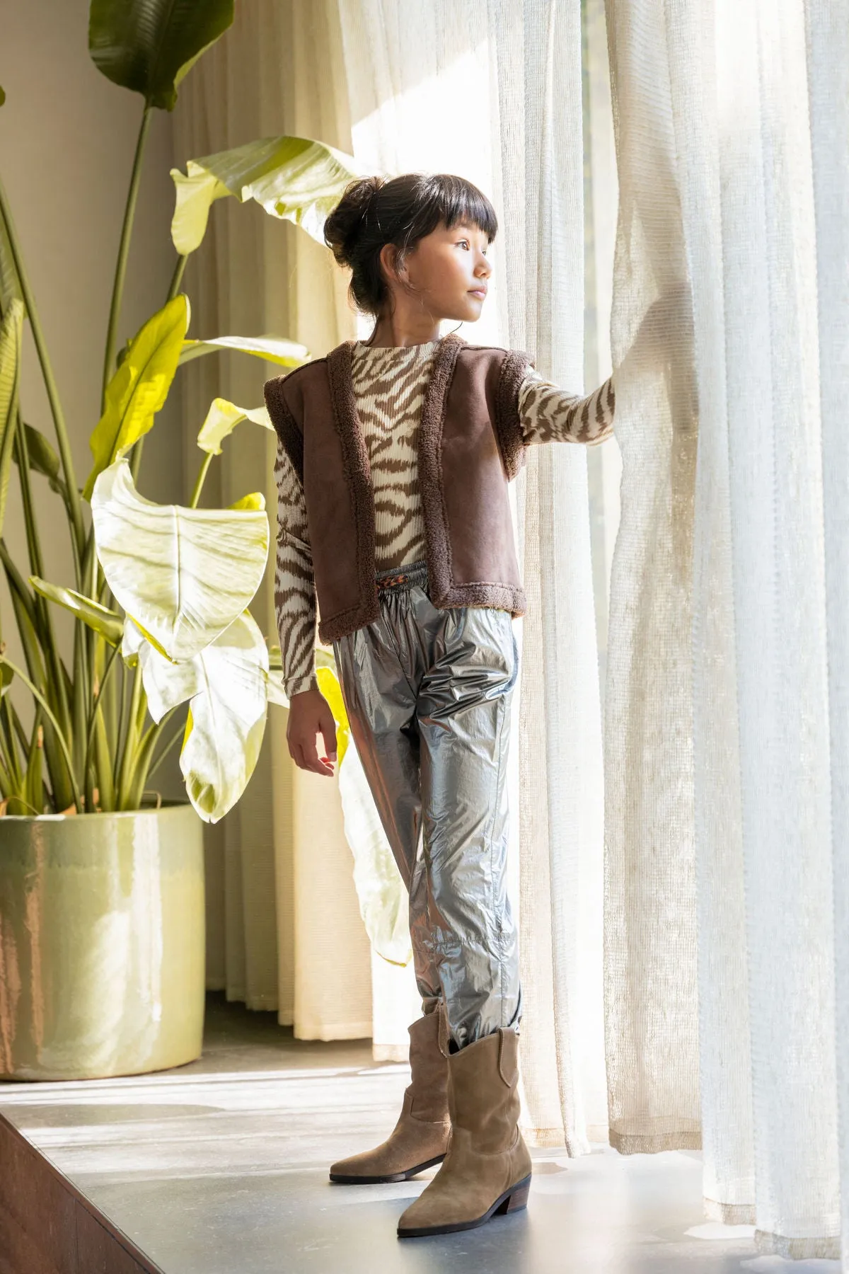 LikeFLO Gilet Dana Choco