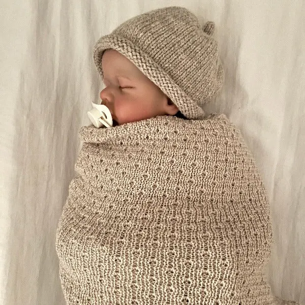 Merino Wrap and Beanie