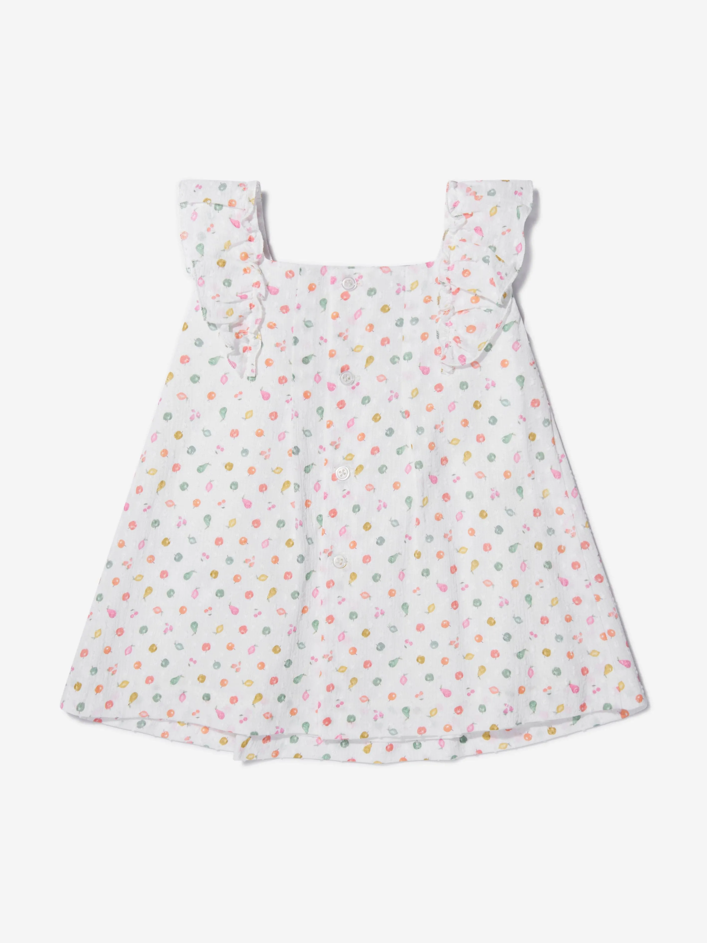 Paz Rodriguez Baby Girls Cotton Fruit Dress