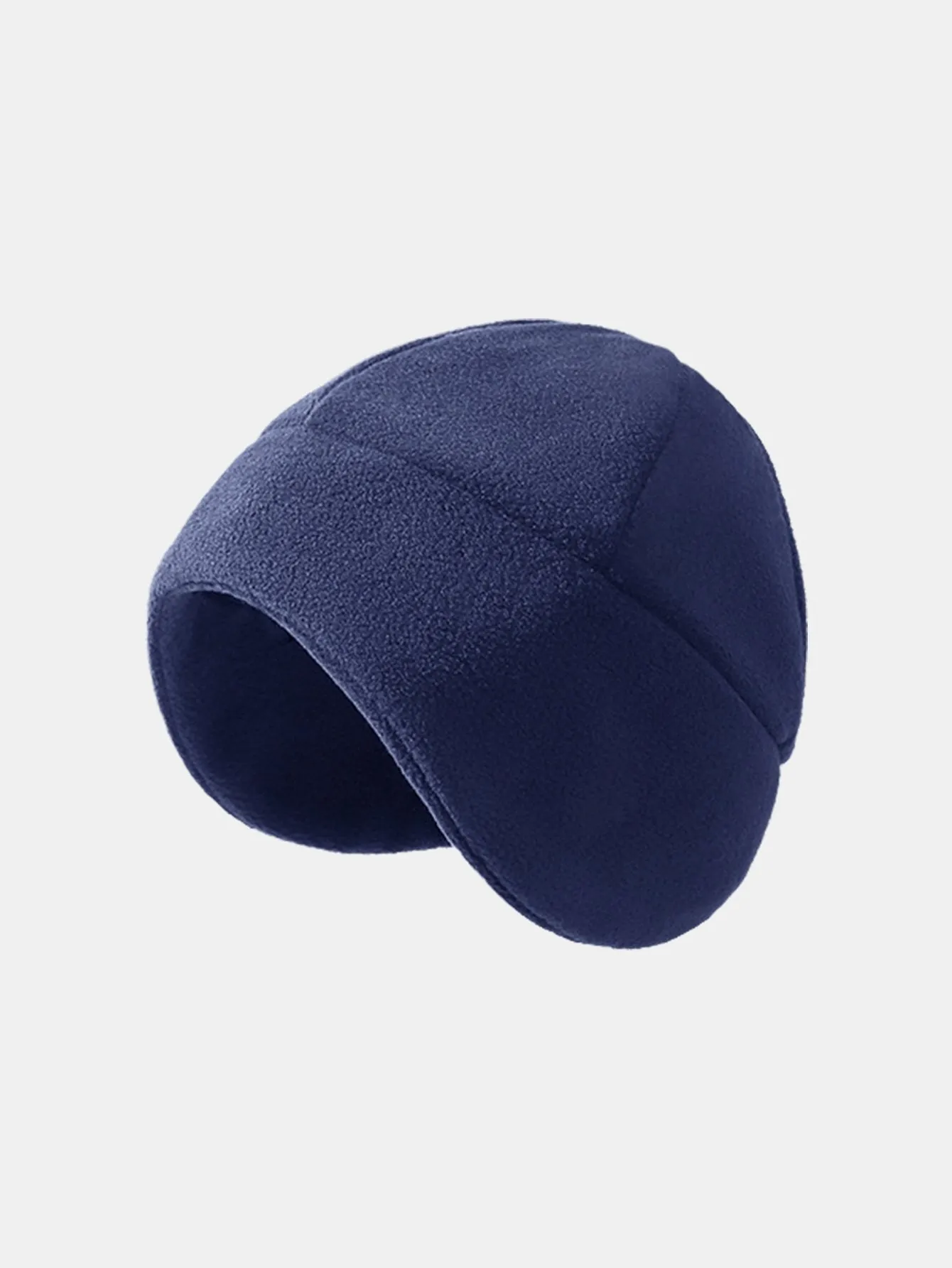 Polar Fleece Warm Hat And Adjustable Scarf Set Suitable For Outdoor Sports