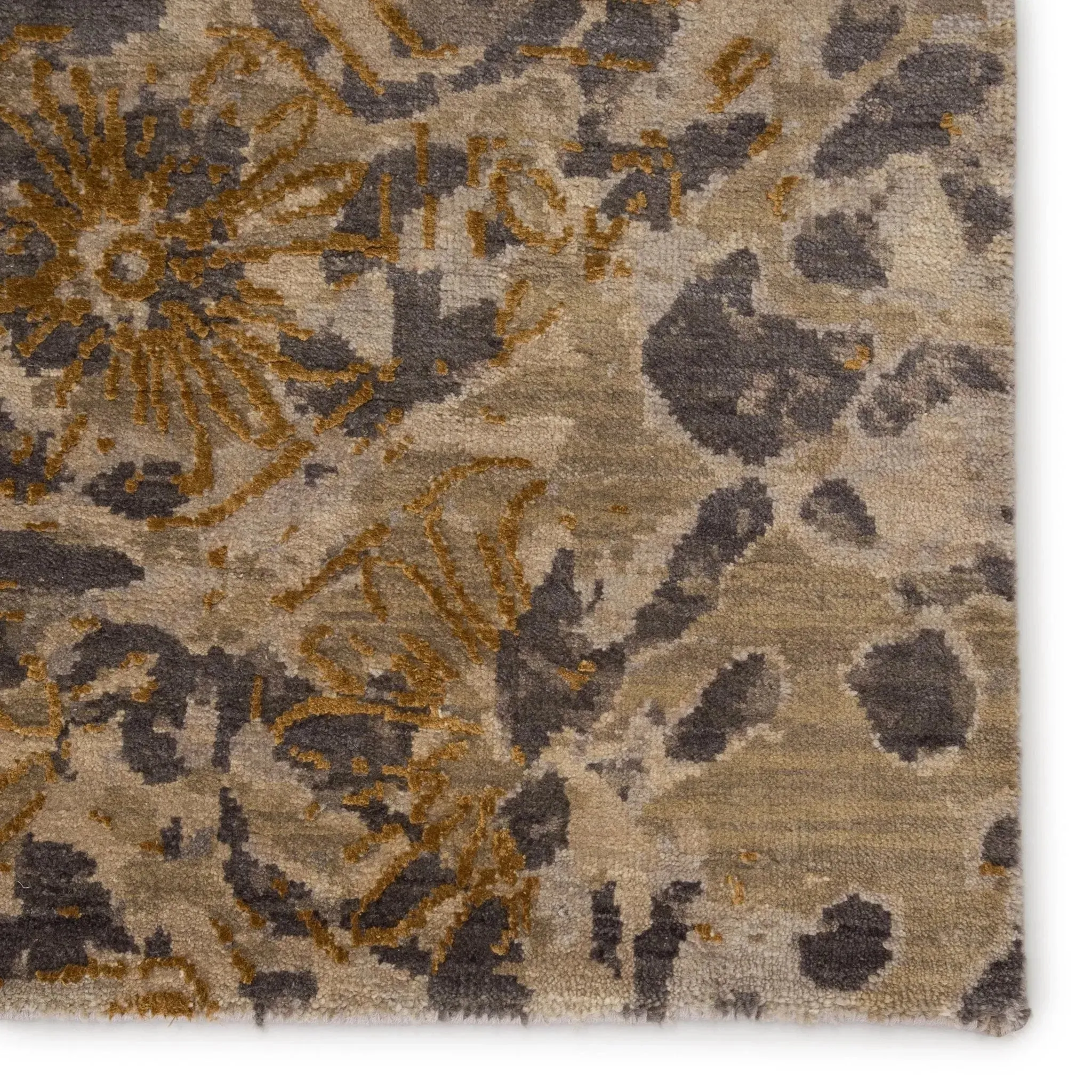 Reconnext By Jenny Jones RJJ03 Gray/Gold Rug