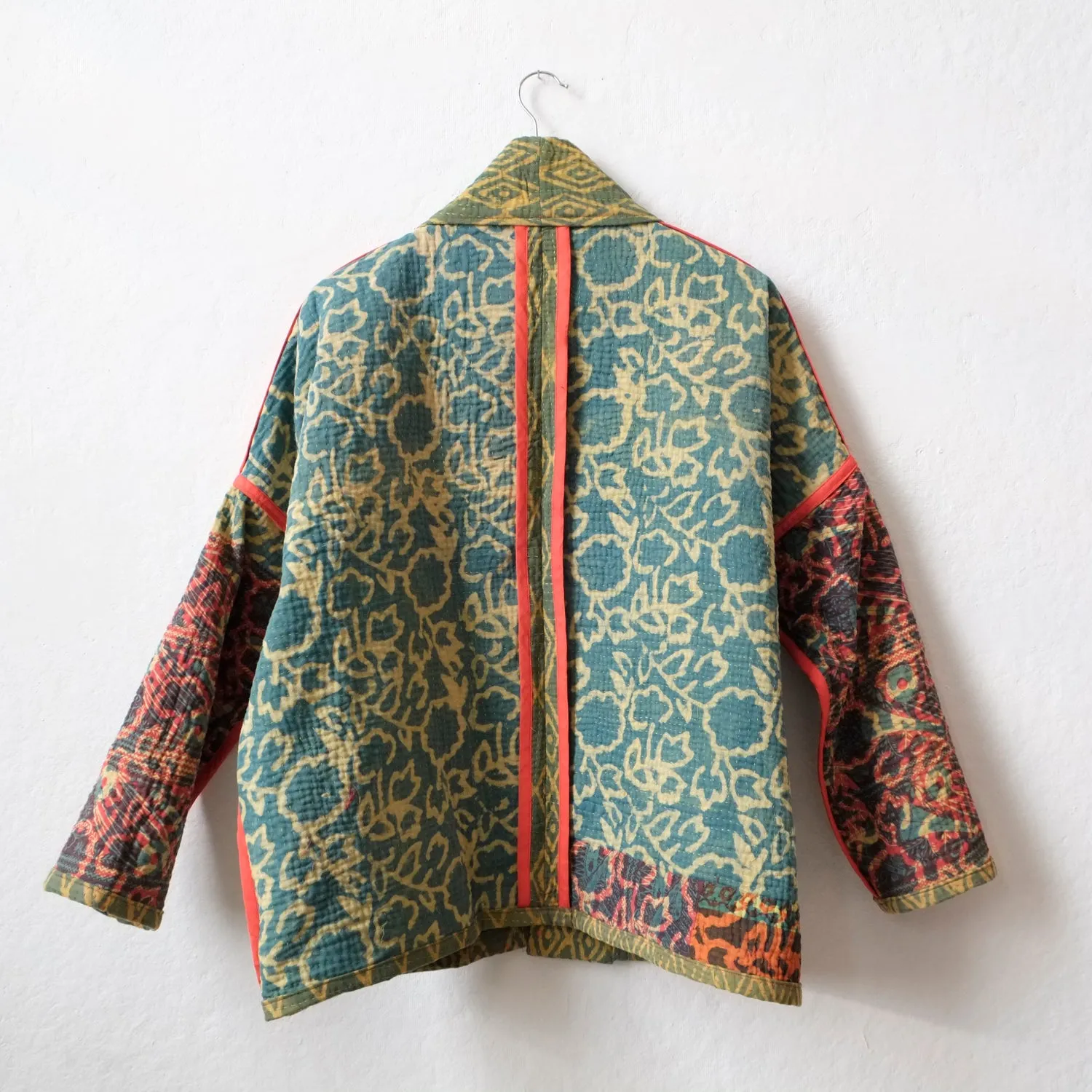 S Buttered Corn Yellow Diamond Pattern Norah Jacket LM063