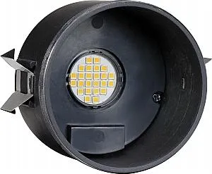 Satco S9785 - LED Downlight Retrofit - 4 Inch LED Housing - 16 Watt - 2700 Kelvin - Black Finish