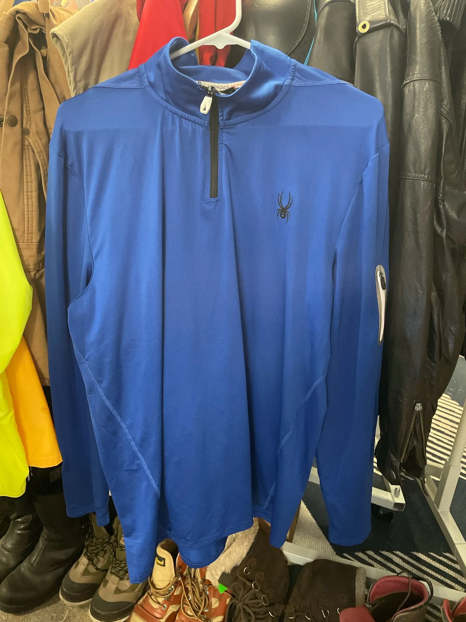 Spyder 1/4 Zip Pullover Men's L