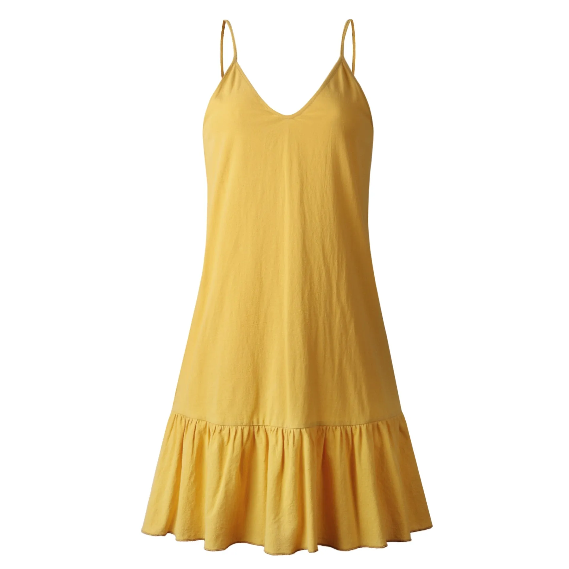 Summer Sexy Spaghetti Trendy Strap Backless Short Dress