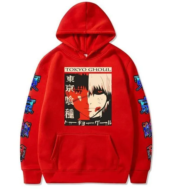 Tokyo Ghoul Anime Manga Hoodie