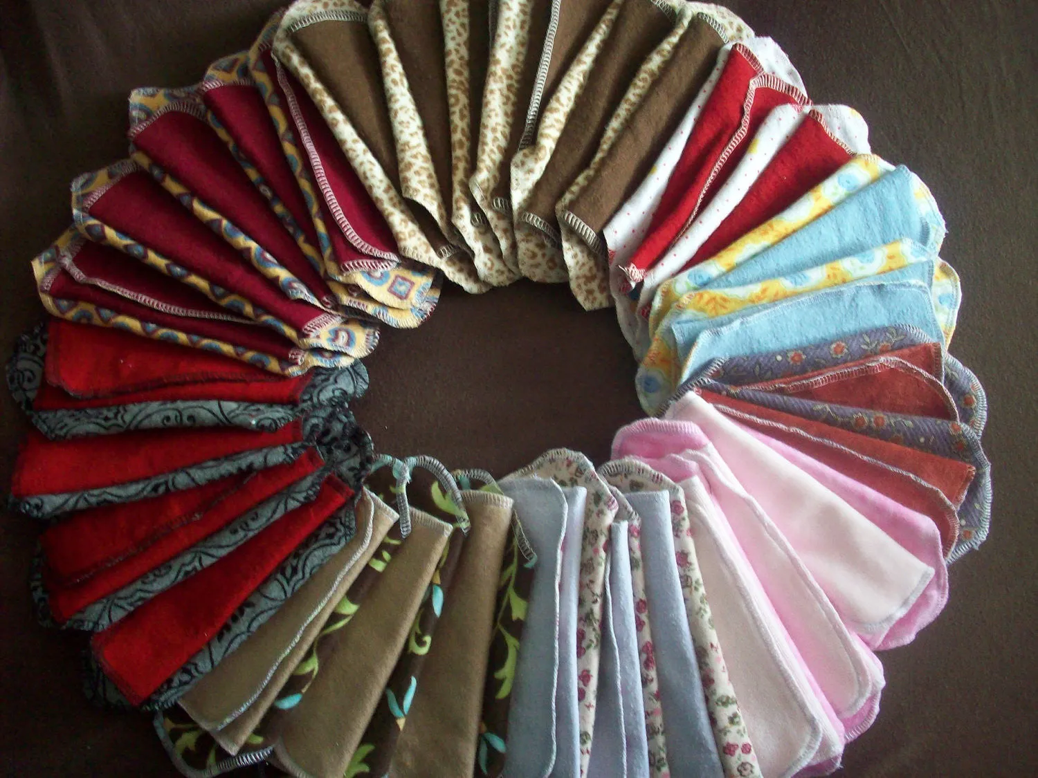 Try 4 MamaBear LadyWear Quick-Dry cloth menstrual pads - Heavy, Medium, Light Flow & Daily
