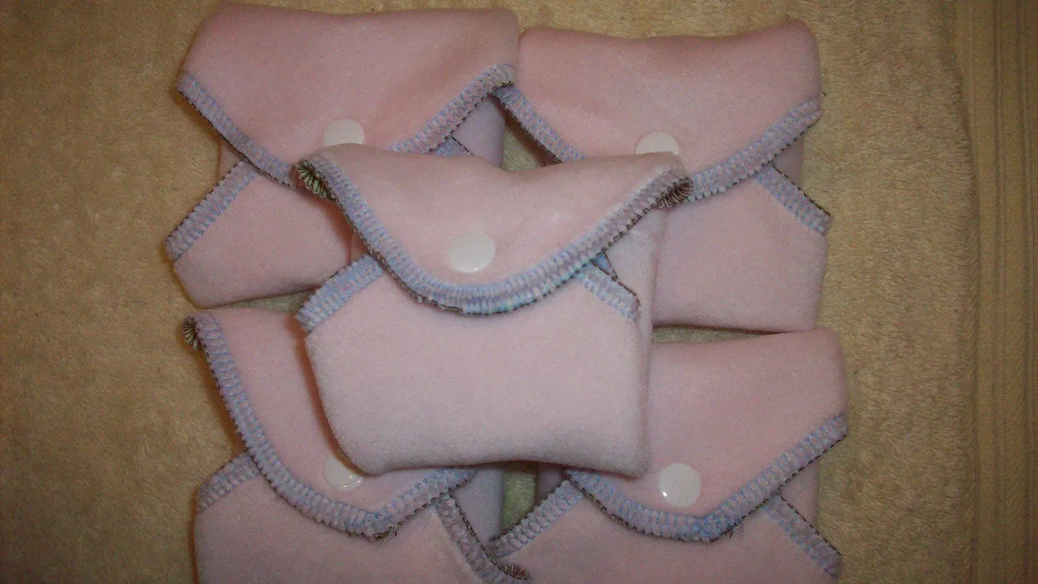 Try 4 MamaBear LadyWear Quick-Dry cloth menstrual pads - Heavy, Medium, Light Flow & Daily