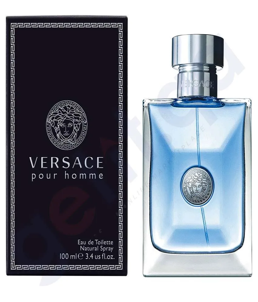 VERSACE POUR HOMME EDT 100ML FOR MEN